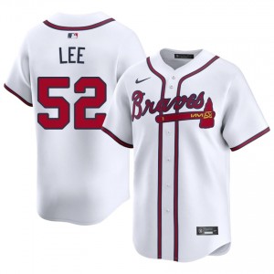 Men ATL Dylan Lee #52 White Popular Jerseys 611481-927