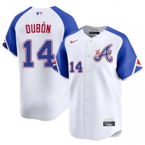 Mens ATL Mauricio Dubon #14 City Connect White 2026 Jersey 708035-128