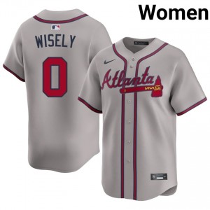 Womens Bravos Brett Wisely #0 Gray 2026-27 Jerseys 262825-594