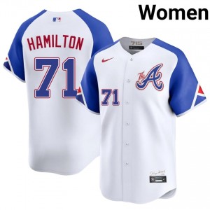 Womens Bravos Ian Hamilton #71 City Connect White 2026 Jerseys 209860-603